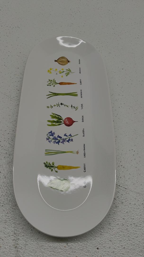 Ceramic Serving Dishe 17"-7"