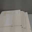 4Pack Linen Sheet Organizers and Storage - King/Queen Size Sheet Storage Organizer with Window, Foldable & Dustproof Sheet Organizer for Linen Closet for Summer Blankets & Sheet Sets,Off-white