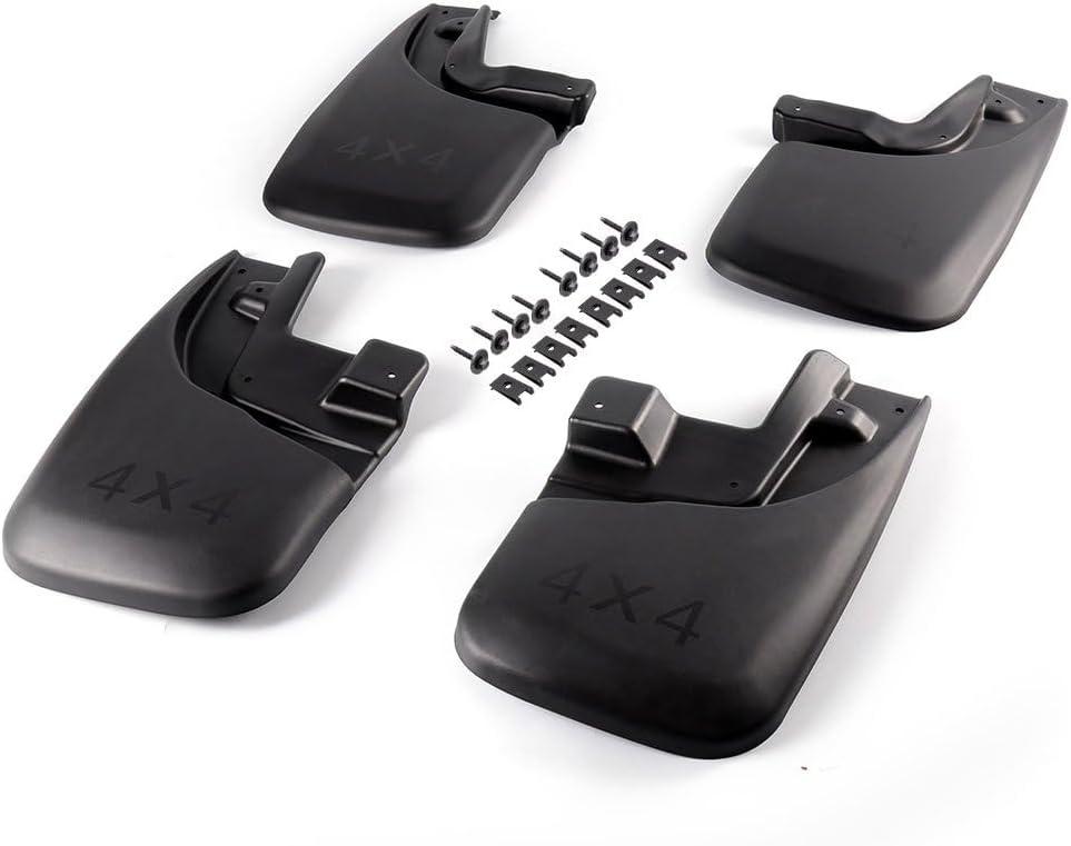 GRAND ORANGE Front & Rear Wheel Mud Guards,Fit Toyota Tacoma 2005-2015