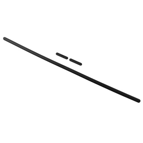 HSSDTECH Bottom Case Non Slip Silicone Bumper Rubber Foot Strip Replacement for Lenovo ideapad 5-15IIL05 81YK, 5-15ARE05 81YQ,5-15ITL05 82FG,5-15ALC05 82LN,5 15IAL7 82SF,5 15ABA7 82SG GS557 (Black)