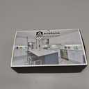 Asidrama 6 Pack 5 Inch(128mm) Brushed Brass Kitchen Cabinet Handles, Gold Cabinet Pulls Kitchen Cabinet Hardware for Cupboard Drawer Pulls (5" Hole Center)