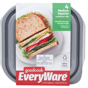 GoodCook, EveryWare, 2,9 Cups (680mL)•4Units (8PCS), M
