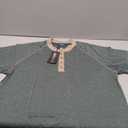 Men's Henley Shirt (Single or 2-Pack), Short Sleeve Raglan Smooth-Finish, Low-Lint & Soft All-Season Layering Top, XXL