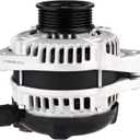 New Alternator for Honda Accord 2008-2012 3.5L V6 (2011-2012 Only for J35Z3 Engine), Accord Crosstour 2010 3.5L, High Output 130AMP 12V S6, 400-52270R, AND0483, 31100-R70-A01, 11392