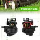 799584 Carburetor for TB110, TB200, 09P702, 103M02, 550EX, 625EX, 675EX, 725EXI Series 6.75-7.25HP Engine, 163cc Lawn Mower Carburetor Replacement for 594058 594057 592361 594529