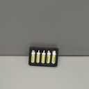 G9 Led Bulbs White 6000K(7W) 40W 60W 75W Halogen Equivalent, T3/T4 G9 Bi-pin Base Chandelier Light Bulbs for Indoor Lighting, Dimmable, Pack of 5