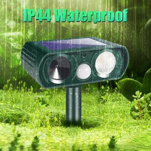 4 Pack Solar Animal Repellent Ultrasonic