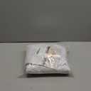 IVAPUPU 2 Pack 6FT Table Cloth for Rectangular Fitted Events Stretch White Table Covers Washable Spandex Spring Tablecloth Protector for Party, Wedding, Cocktail, Banquet, Festival