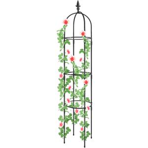 Plant Cages and Supports, Deaunbr Tomato Cage 6FT Tall Plant Stakes Heavy Duty Garden Trellis for Indoor & Outdoor Plants, Climbing Plant, Tomatoes, Vegetables, Fruits, Flowers, Pots, Vines -1 Pcs