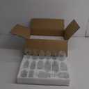 Brajttt Set of 32 Bud Vases for Flowers, Small Vintage Glass Bottles for Rustic Wedding Centerpieces and Home Decor