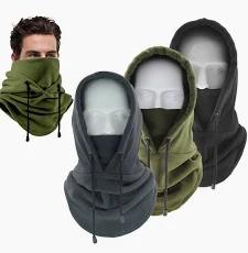 Winter Balaclava Windproof Hat, Adjustable Full Face Cover Mask Ski Cap Hood for Outdoor Sport Riding 3 set