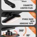 Car Heater - Portable Car Heaters for Vehicle, 12V Car Heater That Plugs Into Cigarette Lighte, 2 in 1 Heating & Cooling Fast Windshield Defrost Defogger