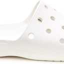 Crocs Unisex Adult Classic Slide Sandals (13 Women/11 Men, White)