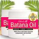 Pure Batana Oil 2 Pack – Cold-Pressed Scalp Oil for Dry Scalp, Hair Growth & Thicker-Looking Hair – Raw Honduran, Authentic, Unrefined – LIV Authentic