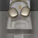 Wentronic Y01 Wireless Noise Canceling Headphones Bluetooth 5.3 Over Ear Headphones with Microphone, Hi-Res Audio, 48H Playtime, Foldable Comfortable Earpads,Compatible with iOS,Android,PC, Starlight