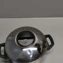 DOITOOL Stovetop Stainless Steel Pasta Pot with Strainer Lid, Nonstick Spaghetti Pot Noodles Cooking Pot for Cooking Pasta Noodle Veggie or Sauce, Sliver, 9.2x9.2x6.2inch