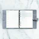 Filofax Organizer Refill, A5 Size, Wellness Trackers Pack, White Paper, 8.26" x 5.82", 56 Sheets (B132687)