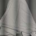 MIULEE White Privacy Sheer Curtains that Let Light in 84 Inches Long Non-See-Through Semi Sheer Curtains Light Filtering Window Curtains Drapes for Living Room Bedroom 2 Panels Set