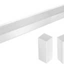 2 FT Baseboard Heater Cover with Left and Right Endcaps