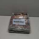 Anidaroel Office Chair Mat for Hardwood Floor/Tile Floor, 48"x60" Desk Chair Mat for Hard Floors, Under Desk Rug Protector for Rolling Computer Gaming Chairs, Anti Slip Machine Wash Low Pile Carpet (Brick Red/Dull Teal)