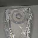 Aluminum LS Front Timing Cover with w/Crank Gasket and Bolts Set Compatible with Gen 3 Turbo Oil Drain Return, Gen III GM LS Series -10AN 551589