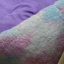 Heritage Kids Sorbet Dreams Large Rainbow Fur Kids Bean Bag Chair Soft Plush Comfortable Playroom Bedroom Seating Cushion Lounger Children Teenager Gaming Chair Multicolor