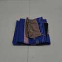 Neoprene Mahjong Mat with Rules, Non-Slip Noise Reduction Gaming Mat 31.5 x31.5 Inch for Mahjong, Poker, Board Games, Tile Games