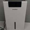 Dehumidifier, 98OZ Dehumidifiers for Home(1000sq.ft), Humidity Display Dehumidifier for Basement Bathroom Bedroom, Auto Shut Off, Washable Filter, Drain Hose, Timer, 7 Ambient Lights, White