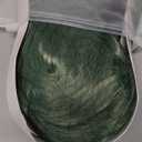 Akstore 28 inch Fashion Wigs Long Wavy Curly Hair Cosplay Wig (Grey Green)