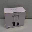 SetSail Toilet Brush, Compact Size Toilet Bowl Brush and Holder Toilet Brushes for Bathroom with Stainless Steel Handle Toilet Cleaner Brush with Durable Scrubbing Bristles, 2 Packs (Black)