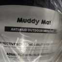 Muddy Mat Meshy Mat Door Mat Heavy-Duty Quick-Dry Floor Mat, Sand & Dirt Trapper for Indoor & Outdoor, Ideal for Entrance, Mudrooms,Patios & Garages,Low-Profile,Non-Slip,Washable Black 23"x35"x0.4"