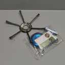 Steel Wire Grass Trimmer Head, Upgrade Bold 2.3 Times Steel Wire Weed Eater Head, for High-Power Lithium-Ion and Gasoline Weed Cutters, with Adapter, Wire Weed Trimmer HeadHigh Power 8In 6 Blade