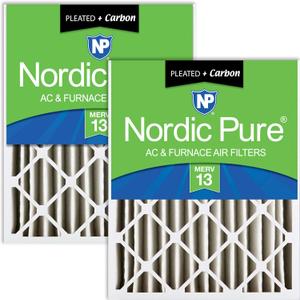 2-Pack MERV 13 Air Filters, 16x25x4