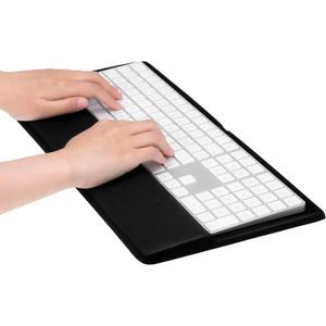 Weewooday Keyboard Wrist Rest for Pad Wrist Rest Stand Compatible with Wireless Keyboard with Numeric Keypad for Easy Typing(Compatible with Magic Keyboard 2 with Numeric Keypad, MQ052LL/A)