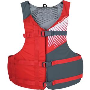 Stohlquist Kids Life Jacket 50-90 lbs - Coast Guard Approved Life Vest - Type III PFD for Boys and Girls - Secure & Adjustable Fit for Swimming, Boating & Water Sports