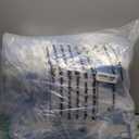 Outdoor Chaise Lounge Chair Cushion 75.1 x 22.8 x 4.7 Inches 100% Waterproof Replacement Cotton Patio Pool Lounge Chair Cushion for Outdoor Furniture with Ties, Blue Leaf (3#)