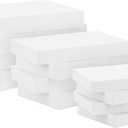 Hallmark White Gift Boxes, Assorted Sizes (12 Boxes with Lids: 4 Small 11", 4 Medium 14", 4 Large 16") for Valentine's Day, Birthdays, Mother's Day, Baby Showers and More