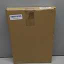 Jenseits Necklace Organizer Box, Tray with Clear Lid, Velvet Dustproof Necklaces Holder Storage Display Case, 20 Hooks Glass Top Jewelry Tray Drawer Insert for Pendant Bracelet (1-Black)