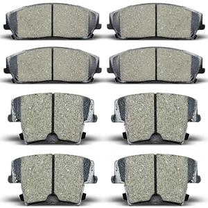 ALADICHE Front Rear Ceramic Brake Pads Compatible with 2005-2020 Chrysler 300,2009-2018 Dodge Challenger,2006-2017 Dodge Charger,2005-2008 Dodge Magnum