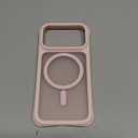 ORNARTO Magnetic for iPhone 17 Pro Case | 20FT Drop Protection, Compatible with MagSafe | Slim Translucent Matte Anti-Fingerprint Shockproof Cover for iPhone 17 Pro 6.3 inch, Chalk Pink