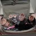 MESCOMB 5 in 1 Hot Air Styler Wrap - High-Speed Hair Dryer, Volumizing Brush with Auto Curlers, Fast Drying & Frizz-Free Styling Straightening, No Heat Damage, Includes Travel Bag, Gift for Women (Pink)