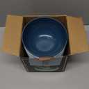 Homestockplus Set of 6 Unbreakable Soup Bowls, 34 Ounces Big Bowls Microwave and Dishwasher Safe BPA-Free Bowl for Cereal, Salad, Soup, Ramen, Oatmeal Apply to Kitchen, Dishwasher & Microwave Safe (Gradient Blue)