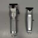 GLAKER Hair Clippers for Men Professional - Cordless Clippers and Trimmers Set, Complete Barber Kit for Hair Trimming & Beard Grooming, Mens Haircutting Kits for Blending & Fade Cuts (Silver)