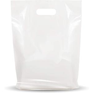 Plastic Shopping Bags with Die Cut Handle Bag 17*17
