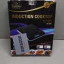 Duxtop Portable Induction Cooktop Burner, Induction Hot Plate with LCD Sensor Touch 1800 Watts, Silver 9600LS/BT-200DZ