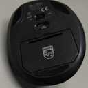 Philips Ergonomic Mouse - Vertical Mouse with 800/1200/1600 Adjustable DPI, 6 Silent Buttons Design for S/M Hands, Auto Power Saving,Light Weight, 2.4GHz Wireless Mouse for Laptop, Desktop, PC-Black