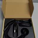 Trucker Bluetooth Headset, Wireless Headset with Mic, Bluetooth Headsets with Dual Noise Cancelling Microphone & Mute Button, 55Hrs Working Time PC Headsets for Cell Phones, Computer, Truck Driver