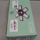 LED Garage Lights Bulb 2 Pack 180W 18000LM 6500K Led Shop Light with 6 Plus 1 Deformable Panels Basement Barn Ceiling Lights for E26/E27