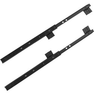 Large Steel Keyboard Tray Slide Rail Adjustable Pull-Out Stand for Office Desk Computer Accessories with Easy Installation and Space-Saving Design
