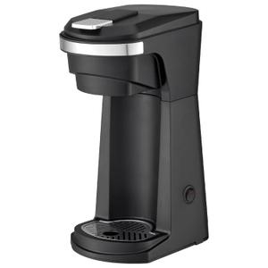 Newhouse Single Serve Coffee Maker compatible with K-cups Water Reservoir, Versatile Ground Coffee & K-Cup Compatibility, Adjustable Tray for Travel Mugs